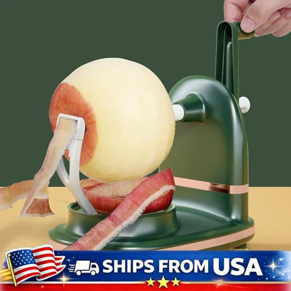 Stainless Steel Apple Peeler/Corer/ Suction Grip