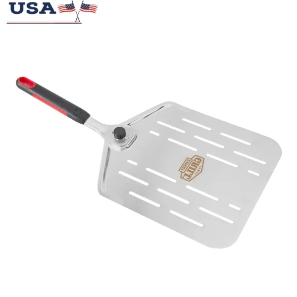 Stainless Steel 11" Pizza Spatula w/Folding Handle