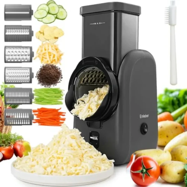 One-Touch Electric Multi-Food Grater/Slicer
