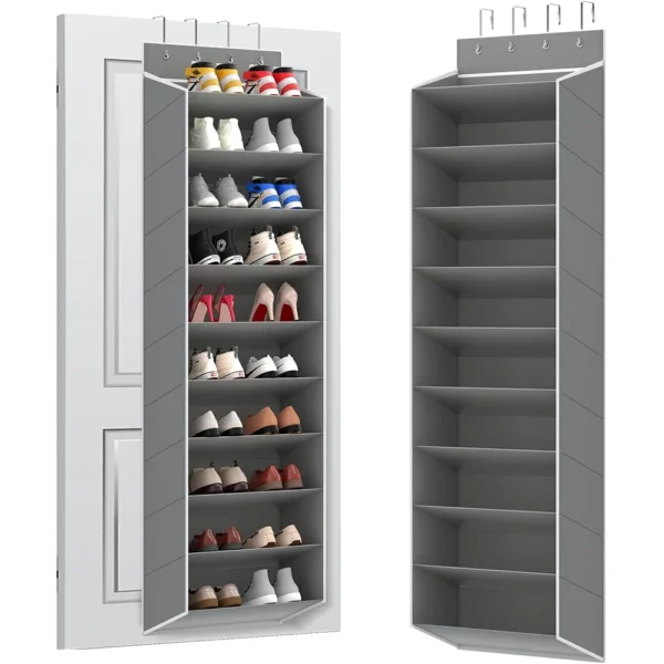 Over The Door Shoe Storage/10-Tier for 20 Pairs
