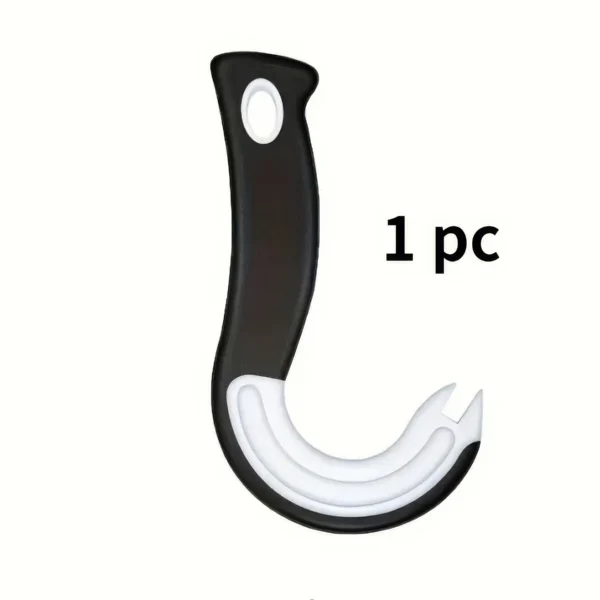 1/2 Hook Durable Plastic Can Opener- Black