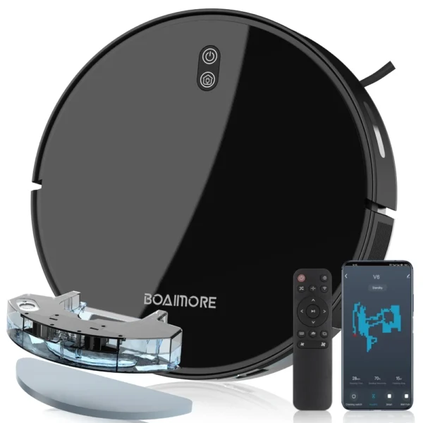 Robot Vacuum/Mop Cleaner 6000PA Strong Suction