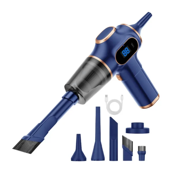 Wireless Car/Home Vacuum Cleaner w/Blower Feature